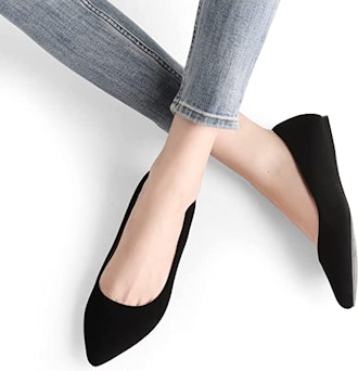 DREAM PAIRS Pointed Toe Ballet Flats 