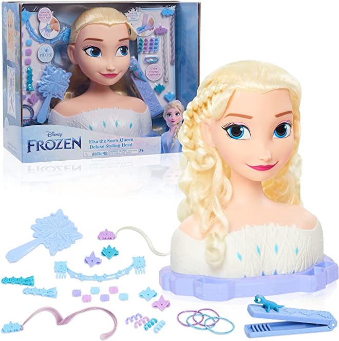 This Disney 'Frozen' Deluxe Elsa Styling Head is one of the top toys for 3-year-olds.