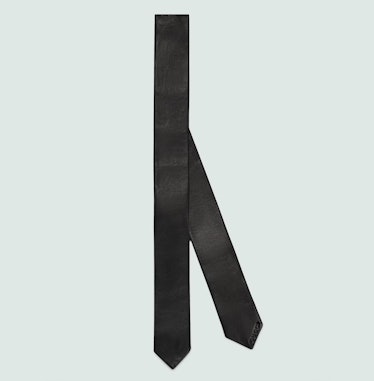 Gucci Button-closure leather tie