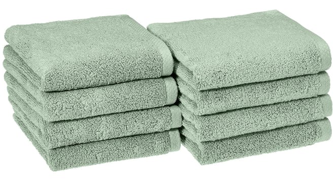 Amazon Basics Quick Dry Hand Towel (8-Pack)
