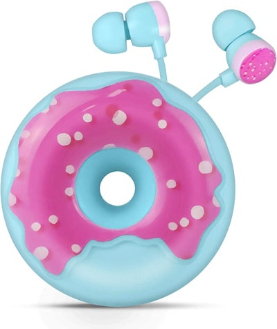 QearFun Donut Earbuds for Kids is one of the best stocking stuffers for kids.