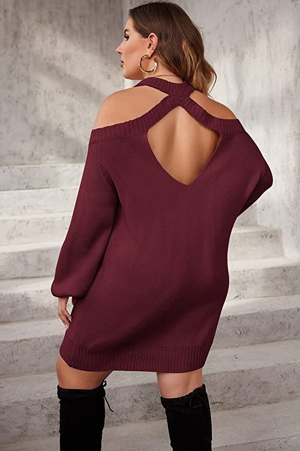 IN&rsquo;VOLAND Bodycon Sweater Dress