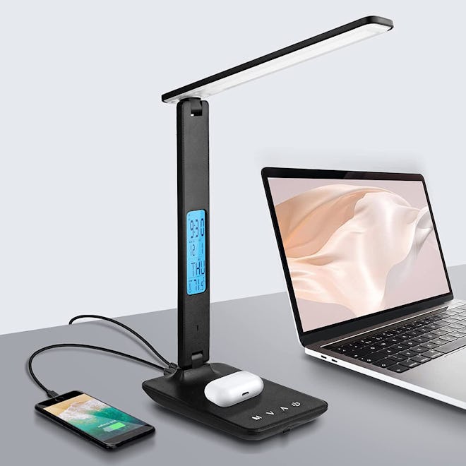 LAOPAO LED Desk Lamp With Wireless Charger