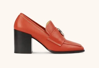 Trench Loafers in Orange