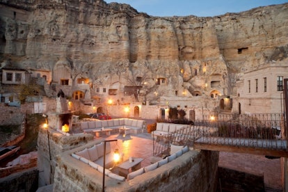 Yunak Evleri cave hotel in Turkey