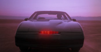 The self-driving — and sentient — car in Knight Rider, known as KITT