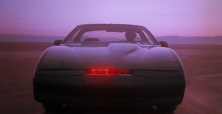 The self-driving — and sentient — car in Knight Rider, known as KITT