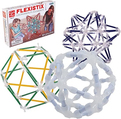 Hape Flexistix Leonardo's Elements Construction toy is a popular 2022 holiday toy for tweens.
