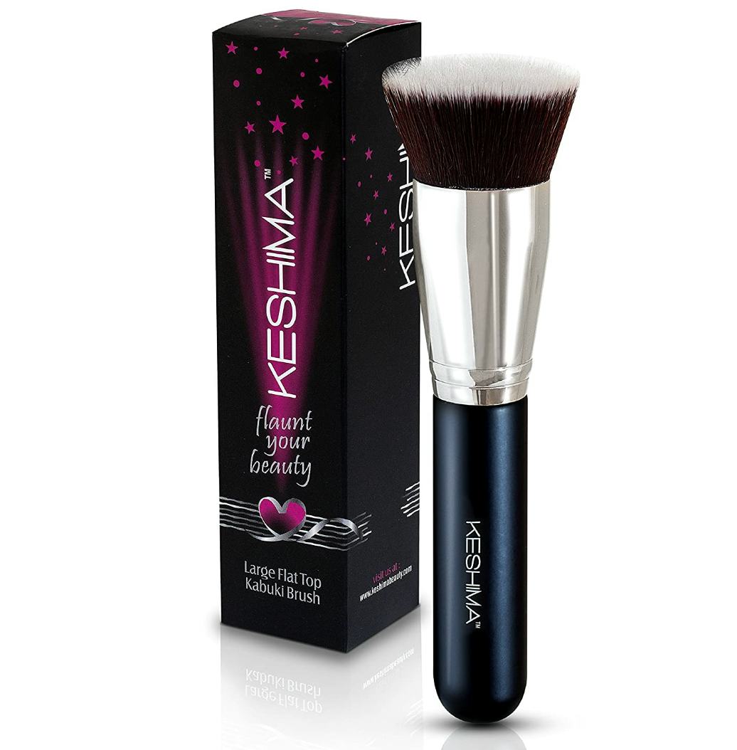 Keshima Large Flat Top Kabuki Foundation Brush