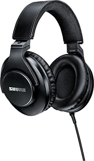 If you're looking for a pair of high-quality podcast headphones, consider these Shure headphones.