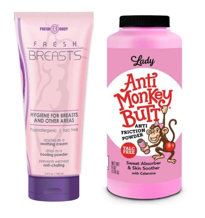 Fresh Body Anti-Monkey Butt Powder and Fresh Breasts Lotion