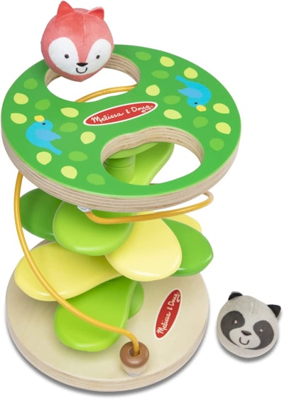 Melissa & Doug Rollables Treehouse Twirl  is a popular 2022 holiday toy for babies