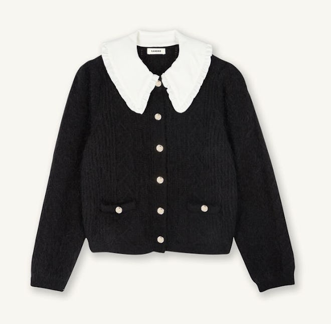 MY___ CARDIGAN WITH COLLAR マイ カーディガン MY___マイCARDIGAN WITH COLLAR