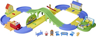 Hasbro Peppa Pig All Around Peppa’s Town Playset  is a best holiday 2022 toy for toddlers