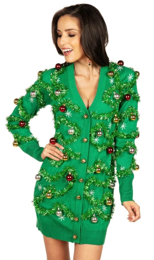 Sexy christmas 2025 sweater dress