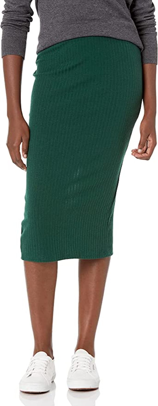 SheIn Stretchy Ribbed Knit Skirt