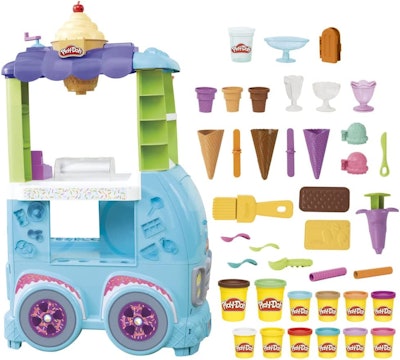 Play-Doh Kitchen Creations Ultimate Ice Cream Truck Toy Playset is a best 2022 holiday toy for kids