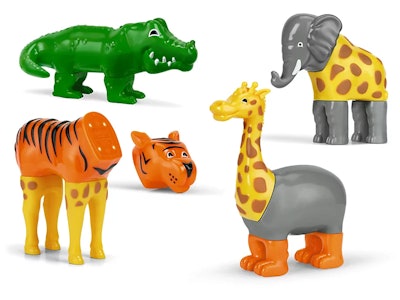 Lakeshore Magnetic Mix or Match Jungle Animals is a best 2022 holiday toy for toddlers