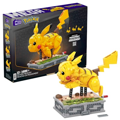 Mattel MEGA Pokémon Motion Pikachu Building Set is a popular 2022 holiday toy for tweens