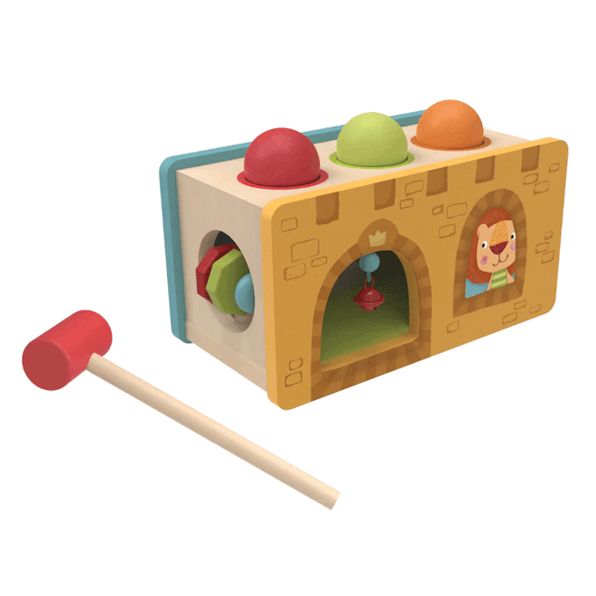 Little Castle Pound & Roll Toy is a popular 2022 holiday toy for 1-year-olds