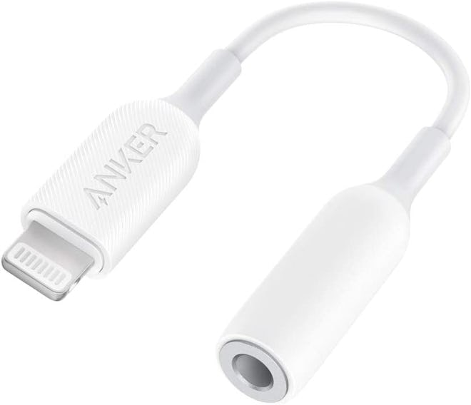 This iPhone headphone adapter can take a lot of bending.