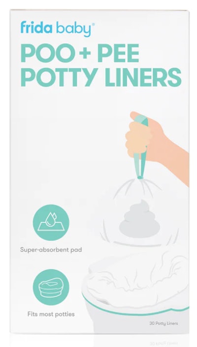 Poo+Pee Potty Liners 30-Count Pack from Frida Baby.