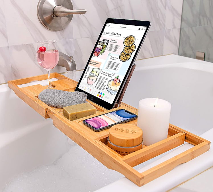 Homemaid Living Bamboo Bathtub Tray