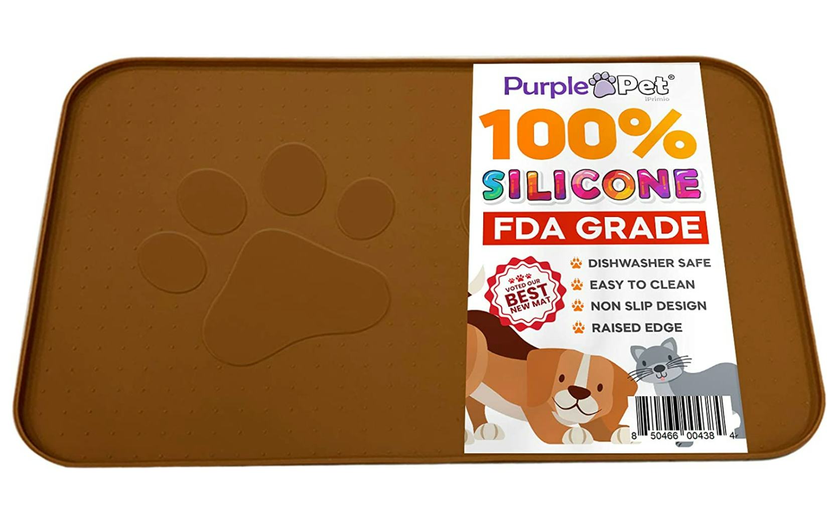 iPrimio Extra Large Pet Feeding Bowl Mat