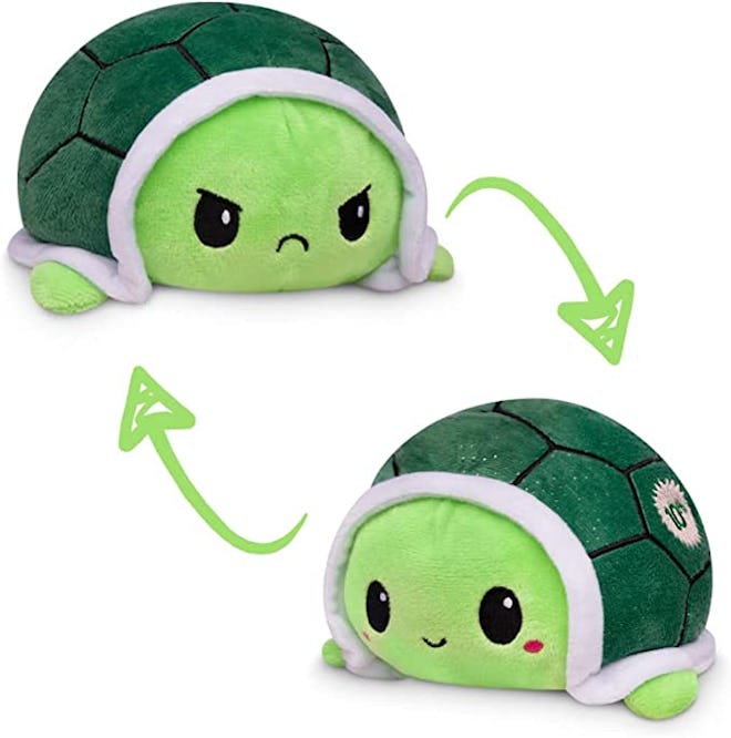 TeeTurtle The Original Reversible Turtle Plushie  is a popular 2022 holiday toy for 1-year-olds