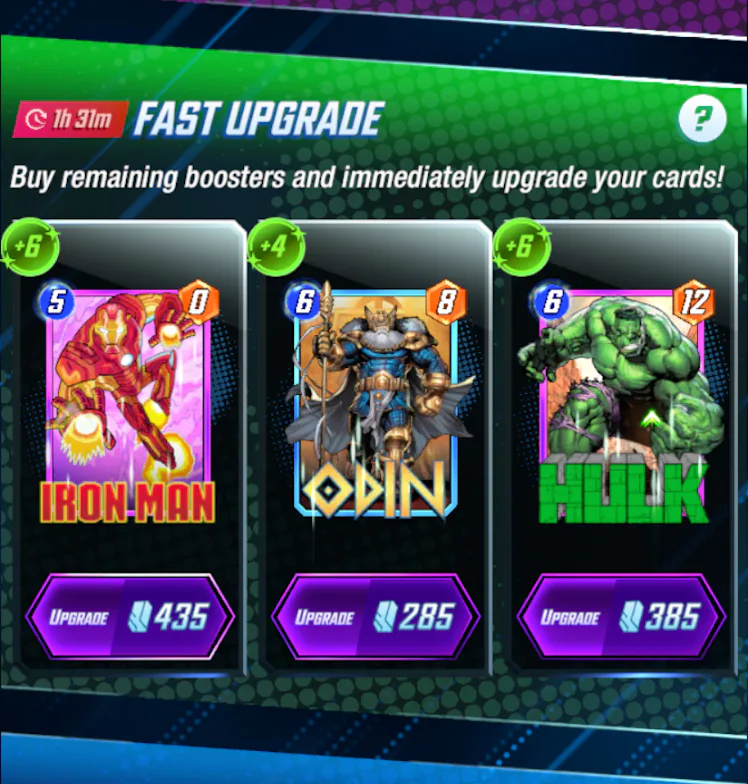 Fast Upgrades 'Marvel Snap' Fast Upgrades: How they work and if they're worth it