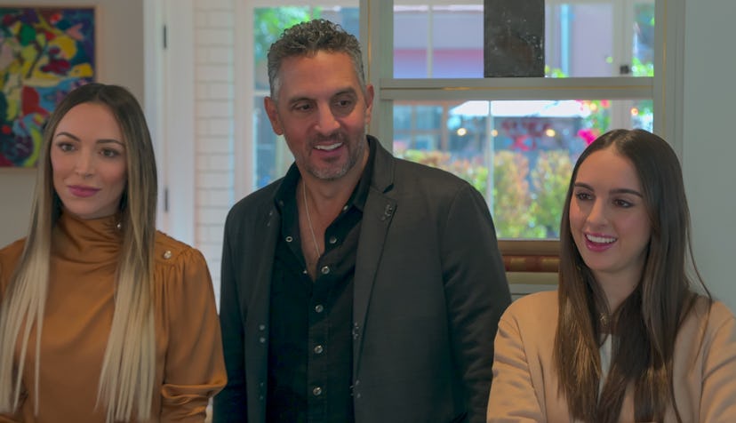 Farrah Brittany, Mauricio Umansky, and Alexia Umansky from ‘Buying Beverly Hills’, via Netflix’s pre…