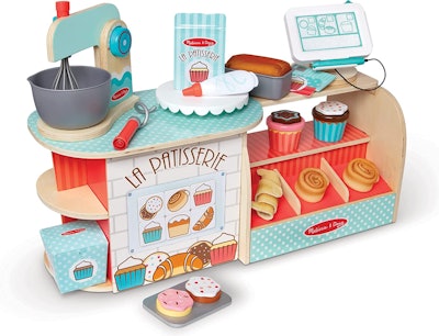 Melissa & Doug Wooden La Patisserie Bakery is a best 2022 holiday toy for toddlers