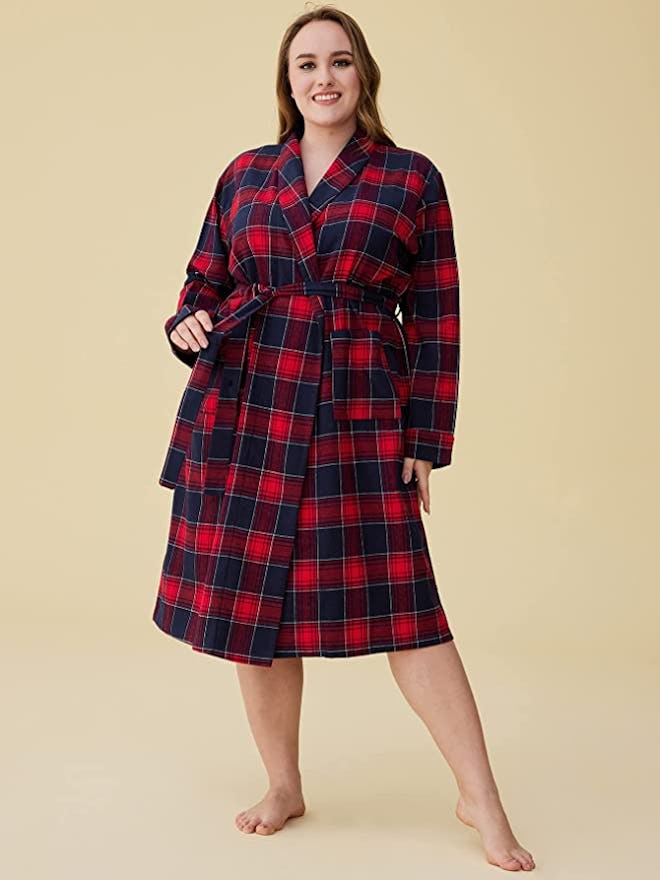 Latuza Cotton Flannel Robe