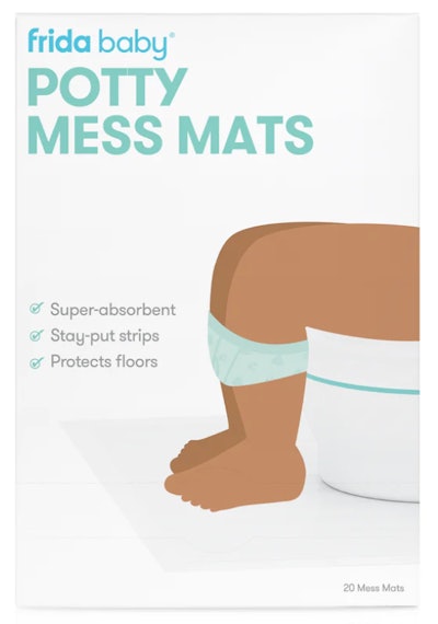 Potty Mess Mats 20-Count Pack from Frida Baby.