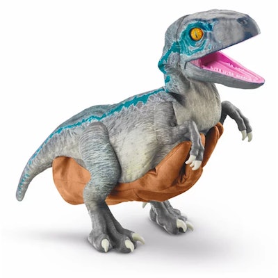 Jurassic World Hyper-Realistic Dinosaur Animatronic Puppet Toy is a popular 2022 holiday toy for twe...