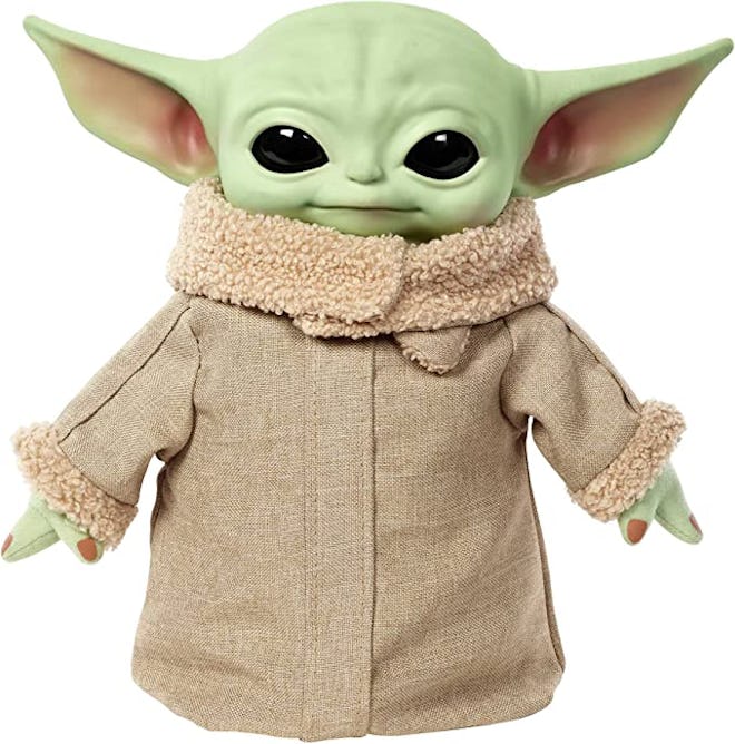 Star Wars Grogu Squeeze and Blink Plush is a popular 2022 holiday toy for kids