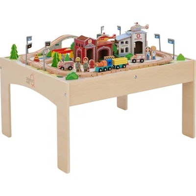 Teamson Kids Train & Table Set is a best 2022 holiday toy for 1-year-olds