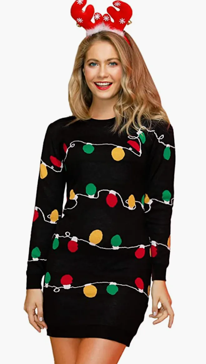 sexy ugly christmas sweater dress Medium, Sexy Ugly Christmas Sweater Dress, Made for Your Bare Breast, Cut Out, See Details, Breast, Jumper, Reindeer Boob, One of a Kind