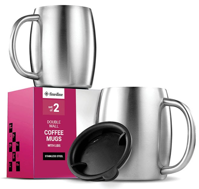 FineDine Insulated Stainless Steel Coffee Mug