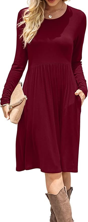 DB MOON Empire Waist Dress