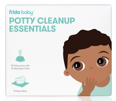 Frida Baby Potty Cleanup Essentials are available at Target.