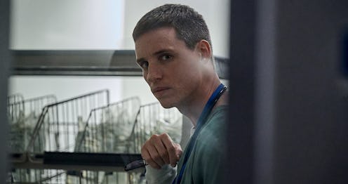 Eddie Redmayne as Charles Cullen in ‘The Good Nurse’