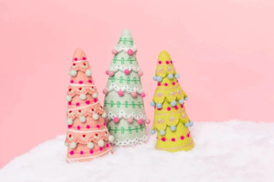French Knot Sugar Plum Tree Set - Candy Colors