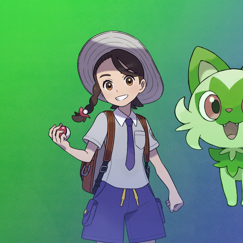 pokemon scarlet violet trainer sprigatito