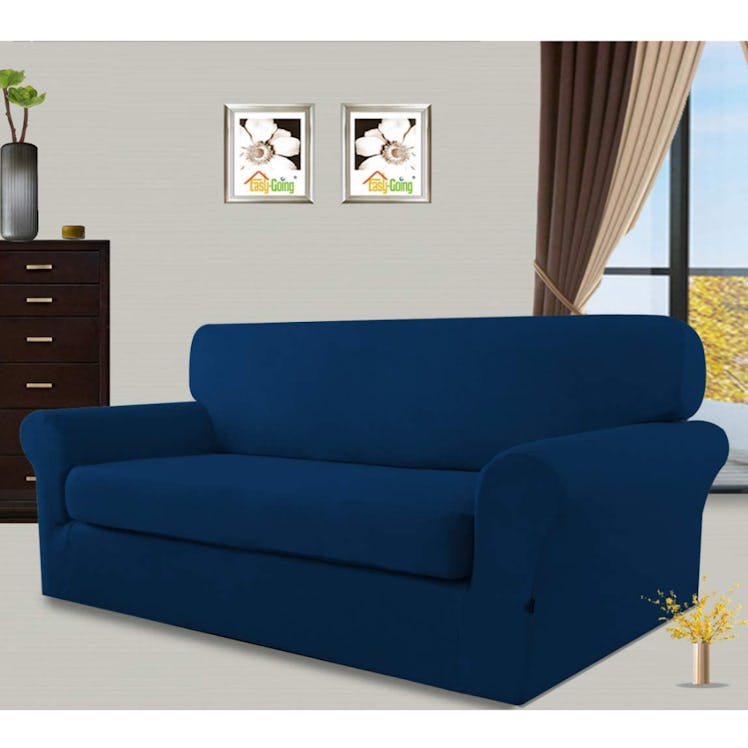 Easy-Going Microfiber Stretch Sofa Slipcover ( 2 Pieces)