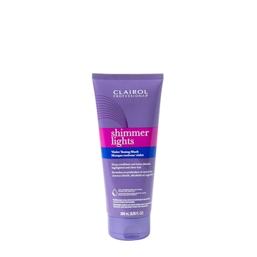 clairol shimmer lights violet toning mask is the best budget friendly purple hair mask