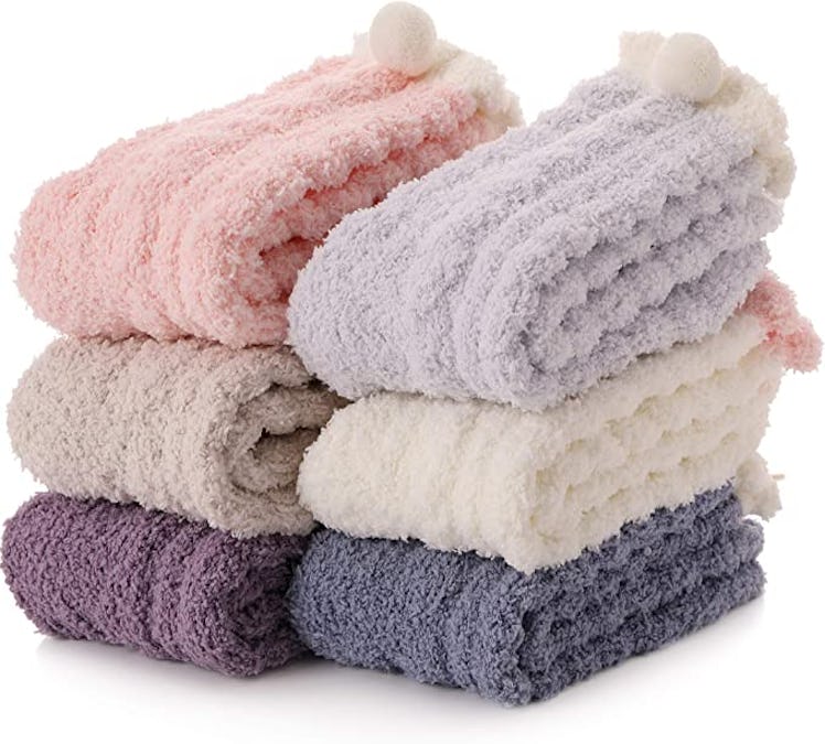 EBMORE Fuzzy Socks (6 Pairs)