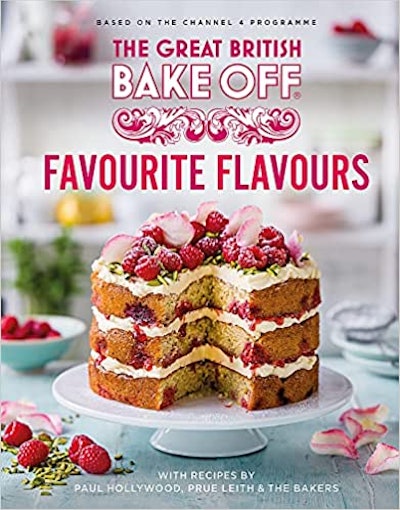 The cover of the official Bake Off cookbook, the perfect Great British Baking Show gift