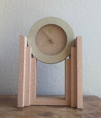 1980s Postmodern Clock by Empire Arts