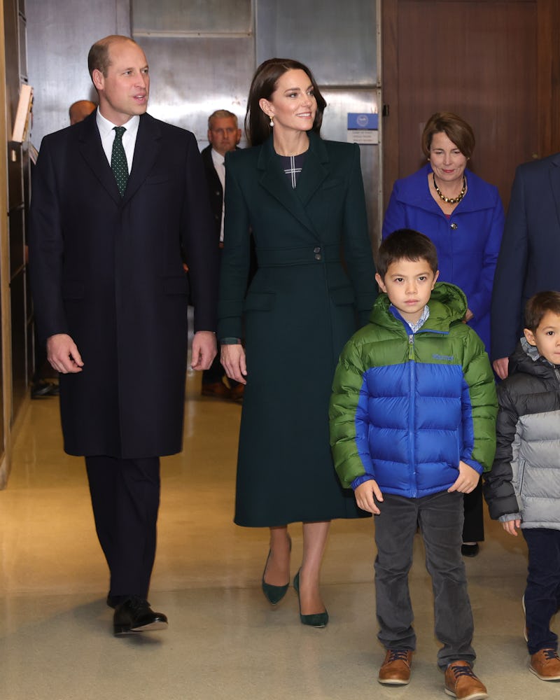 kate middleton and prince william visiting boston